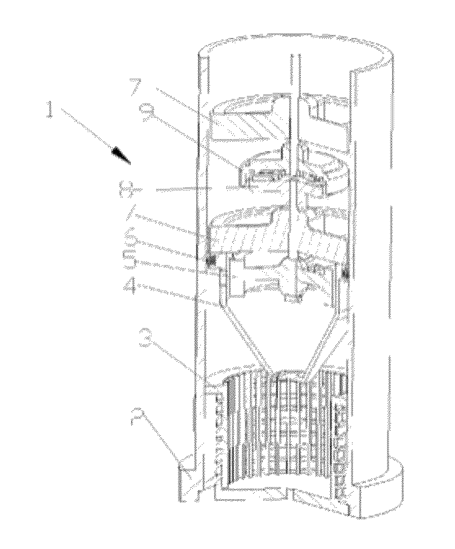Viscosity drive device for elevating-type in-ground sprinkler head