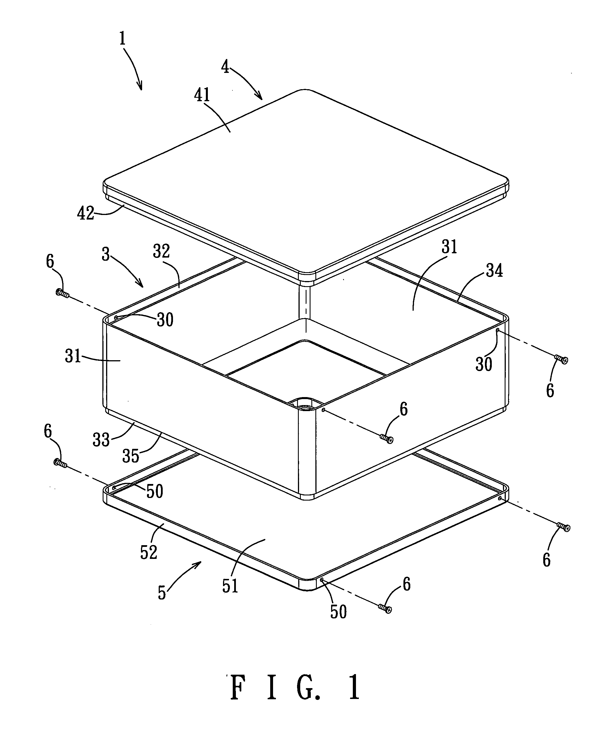 Stackable modular computer housing, and computer device including the same