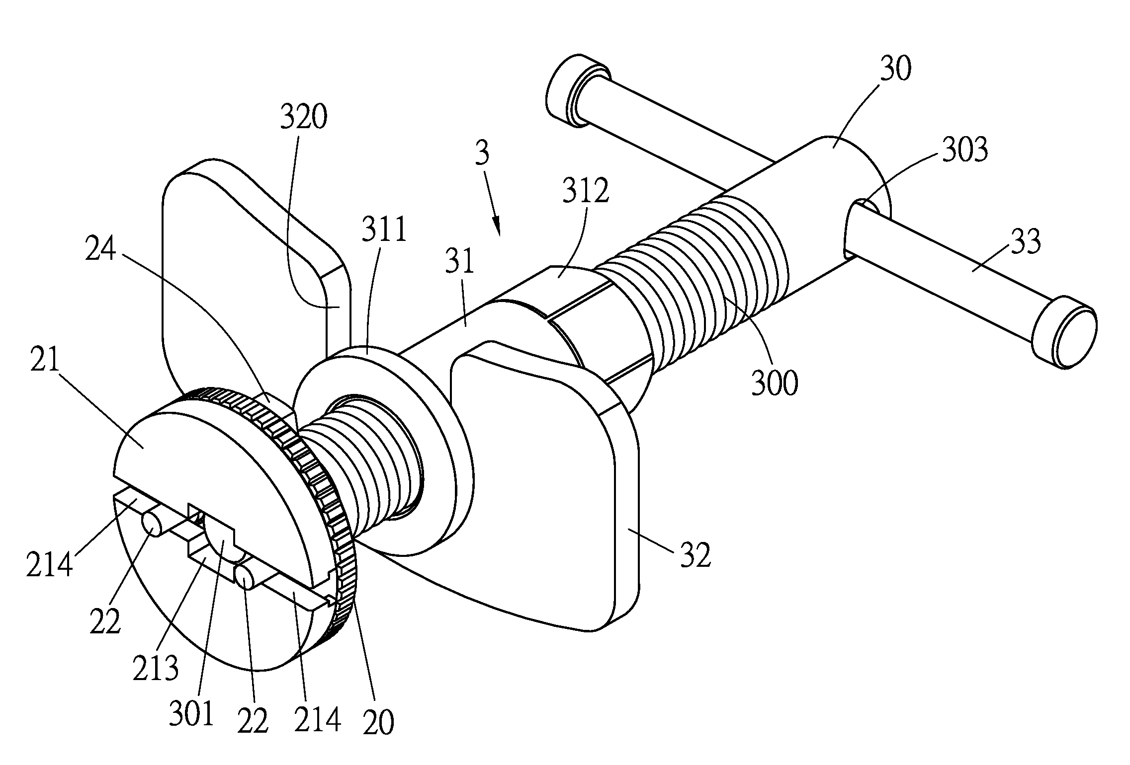 Wheel cylinder adjuster