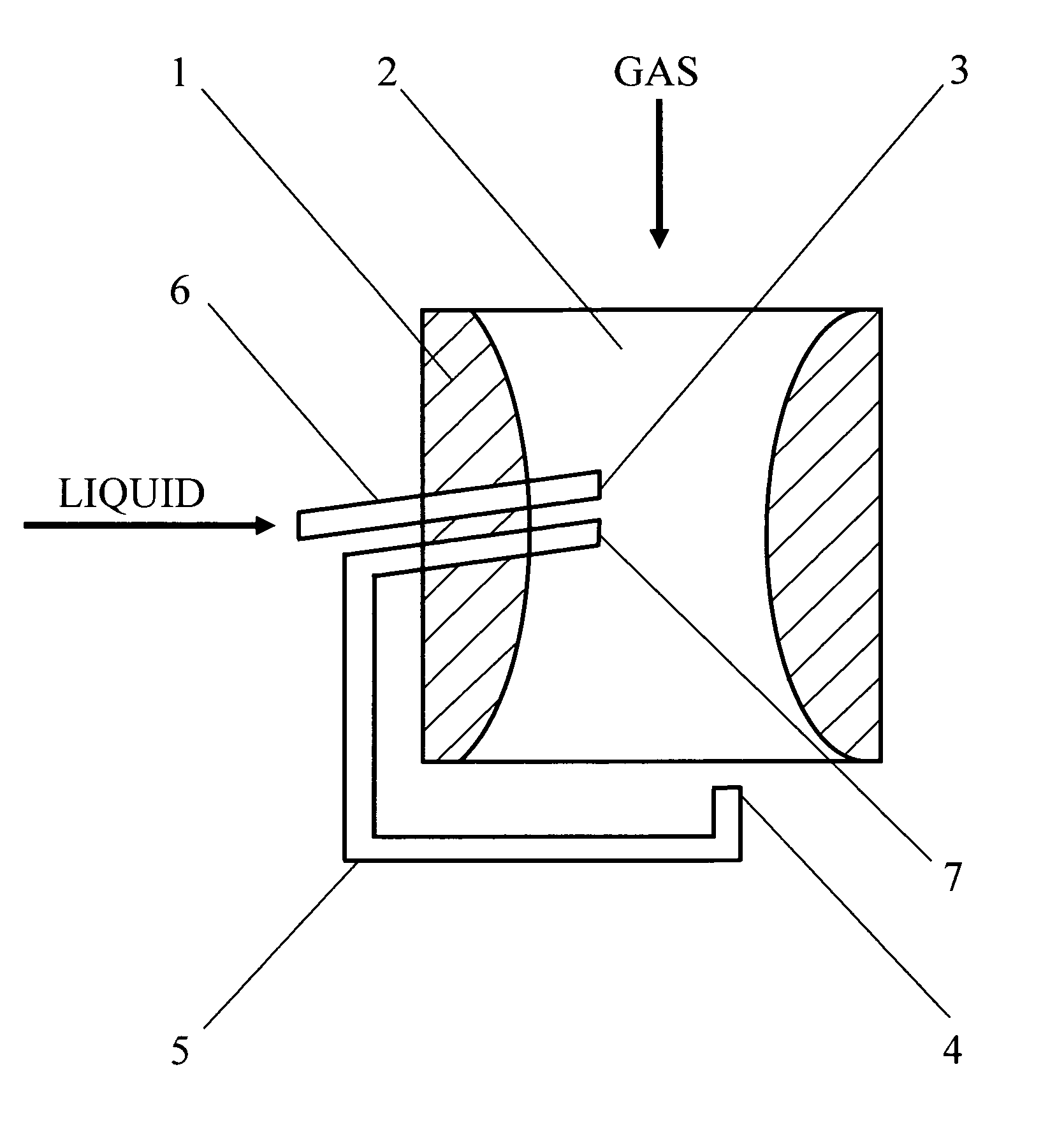 Method for selective-regulating spraying liquid and a device for carrying out said method