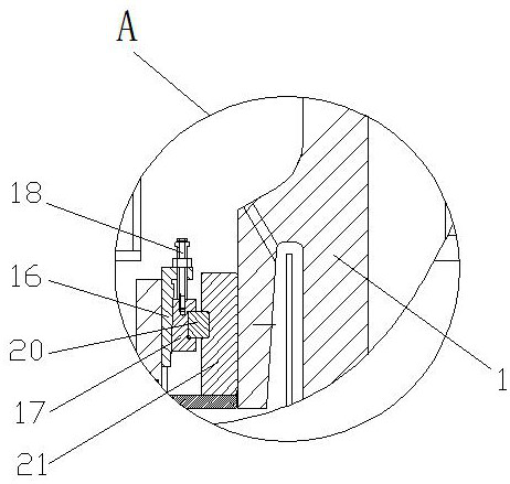 Integral disassembly and assembly method for core cladding of large vertical water pump