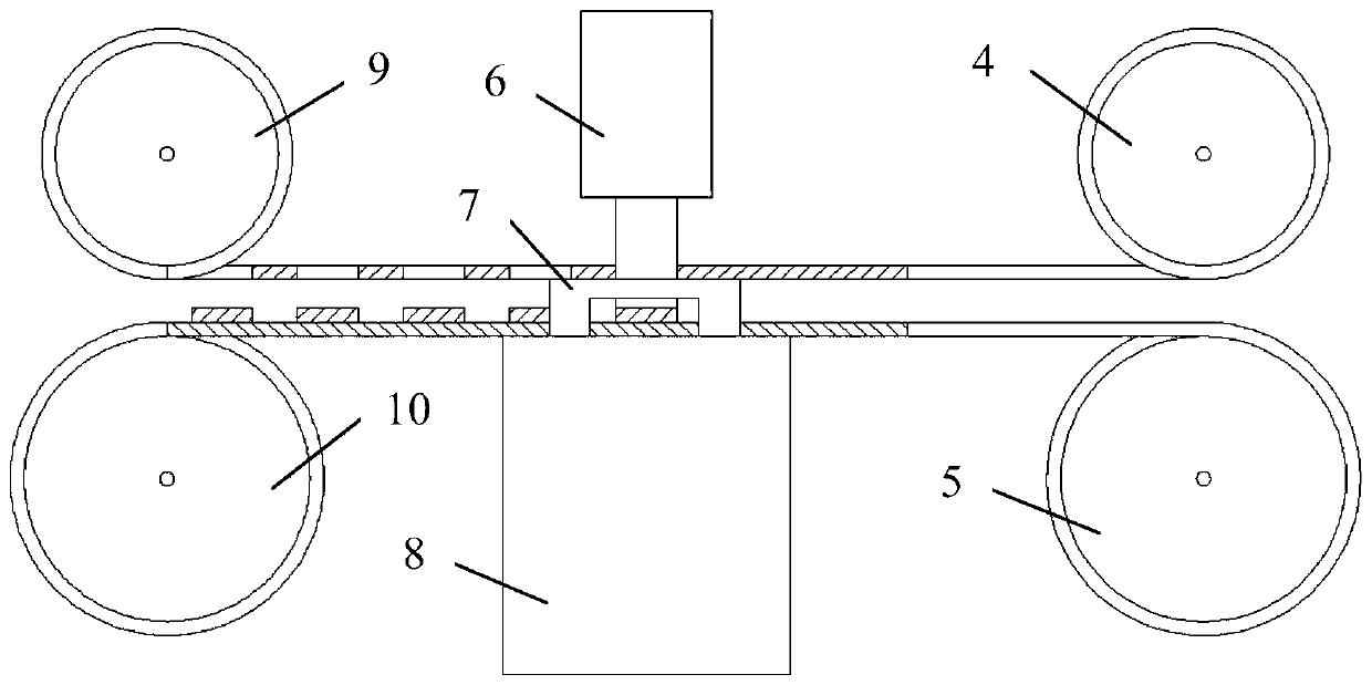 Copper-aluminum composite substrate and pressure diffusion welding method and application thereof