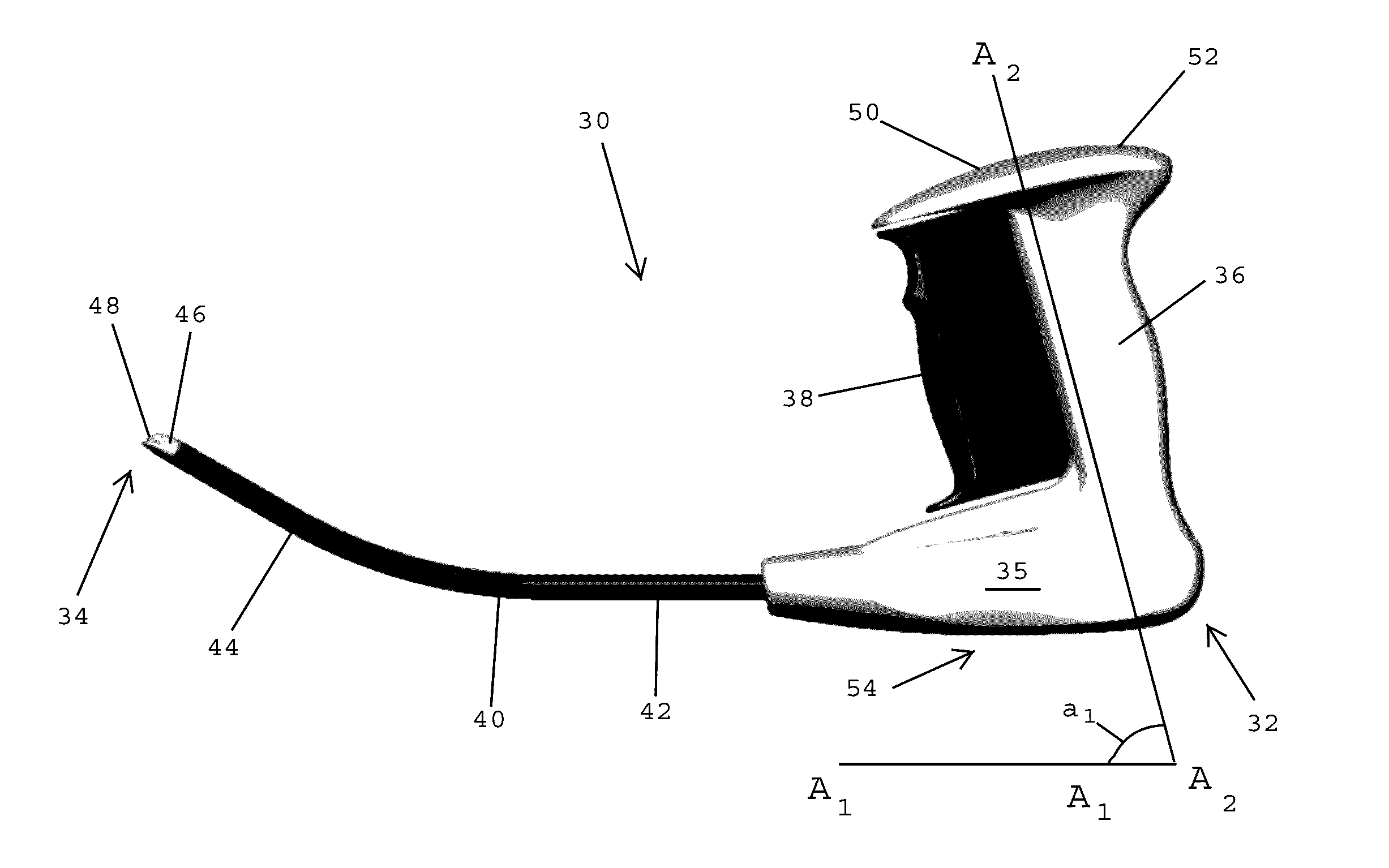 Applicator instruments having end caps with gripping features