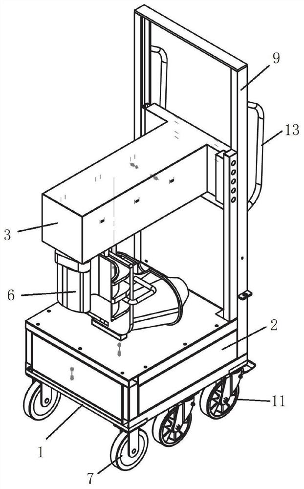 Auxiliary mounting vehicle for transition car coupler
