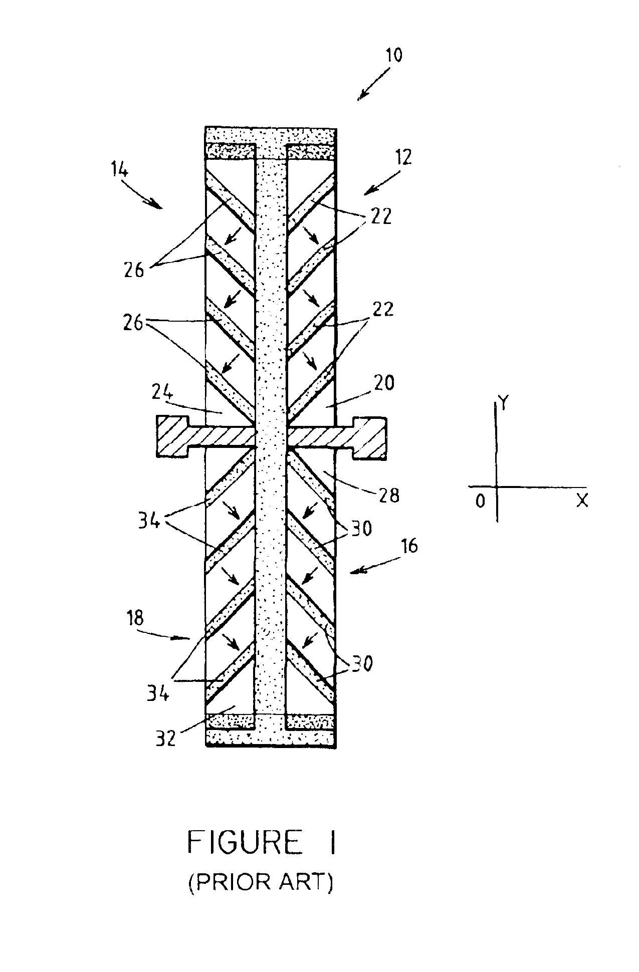 Barber pole structure for magnetoresistive sensors and method of forming same