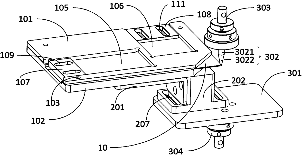 Adhesion testing device