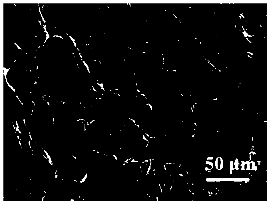 Preparation method of conductive hydrogel sensor based on polyacrylamide-silk fibroin