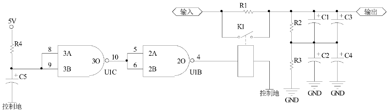 High-voltage mooring unmanned aerial vehicle power supply system