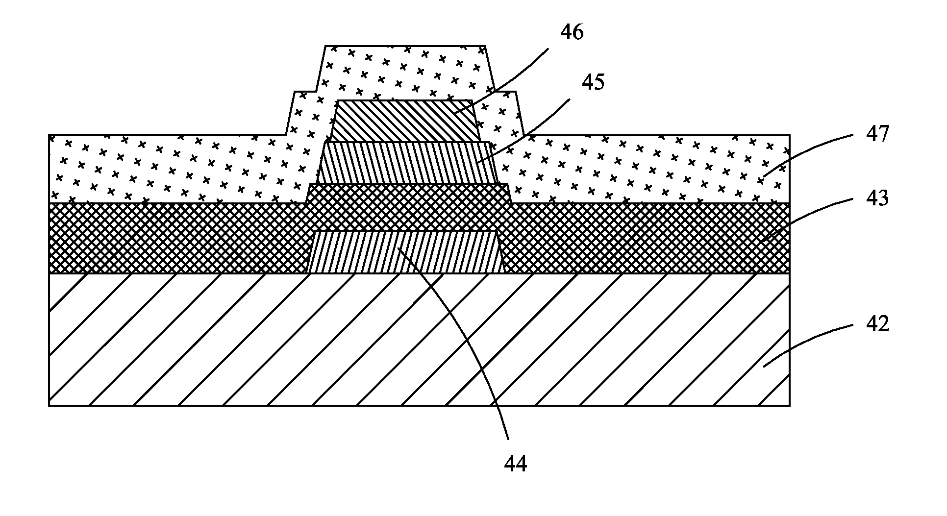 Antistatic structure of array substrate