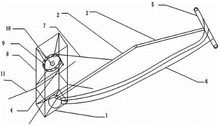 Novel port ship locking device capable of being encrypted