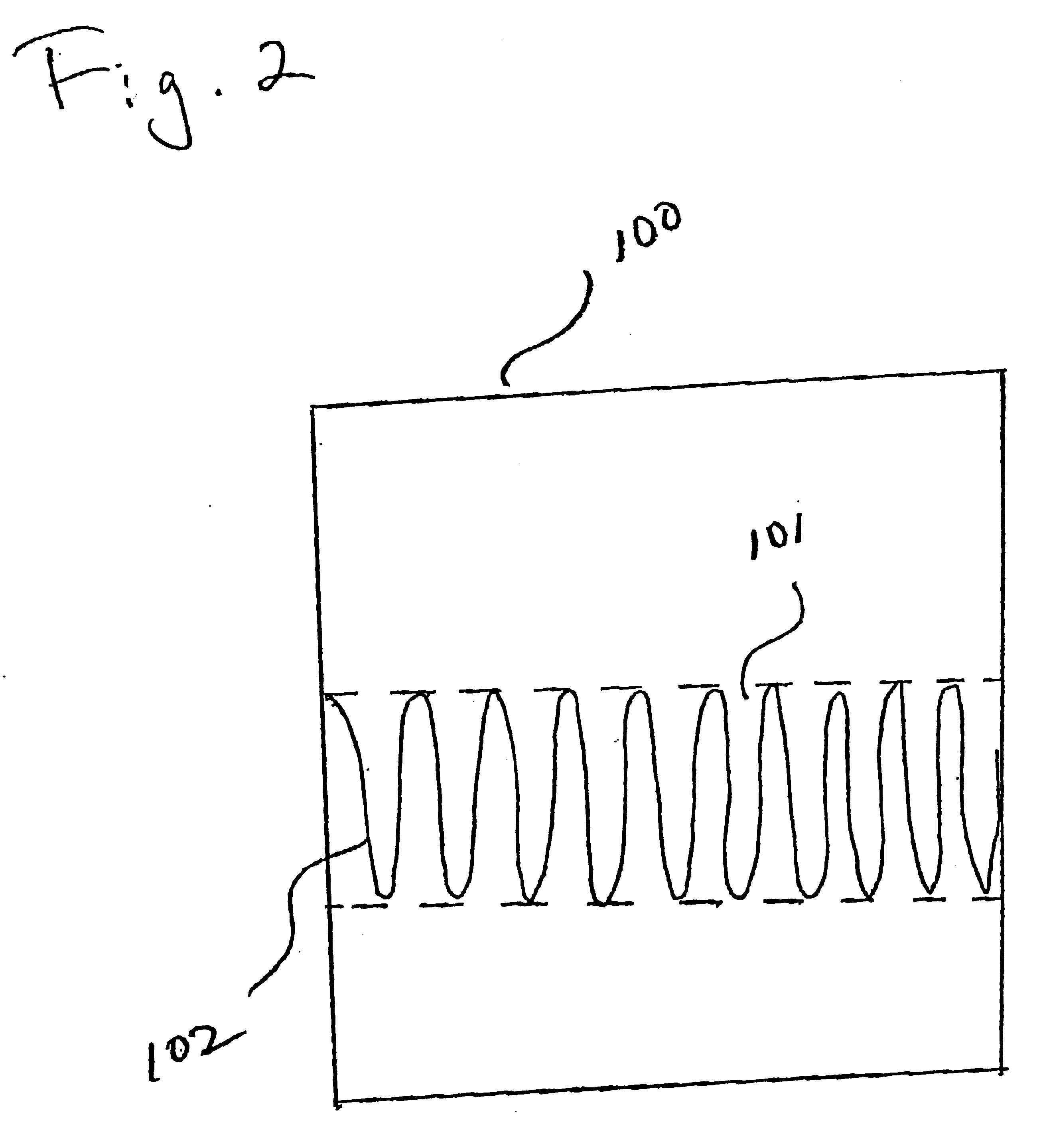 Inspectable buried test structures and methods for inspecting the same