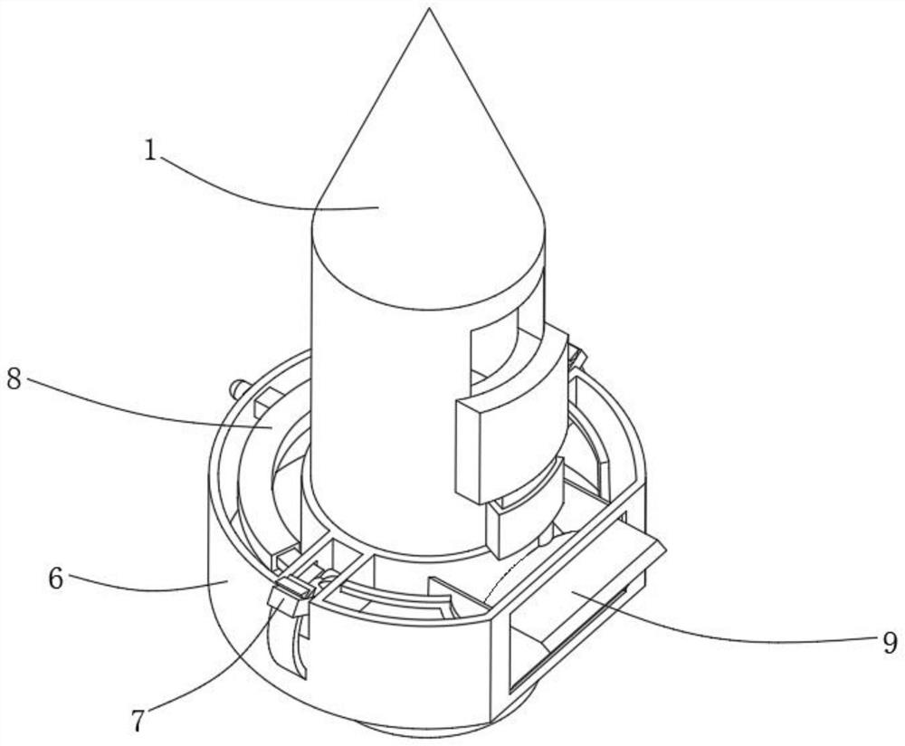 Infusion bottle remaining amount alarm device for intravenous infusion