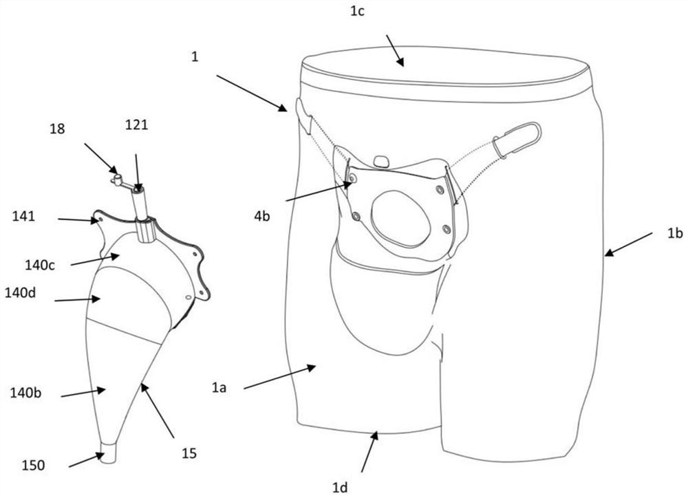 Male external catheter