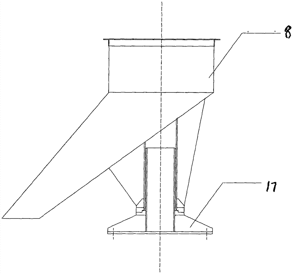 Composite-structure porous shaft slip form construction device and method