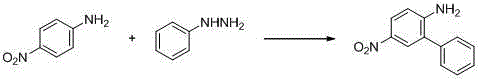 A kind of preparation method of 2-aminobiphenyl derivative