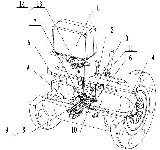 Gas turbine flowmeter