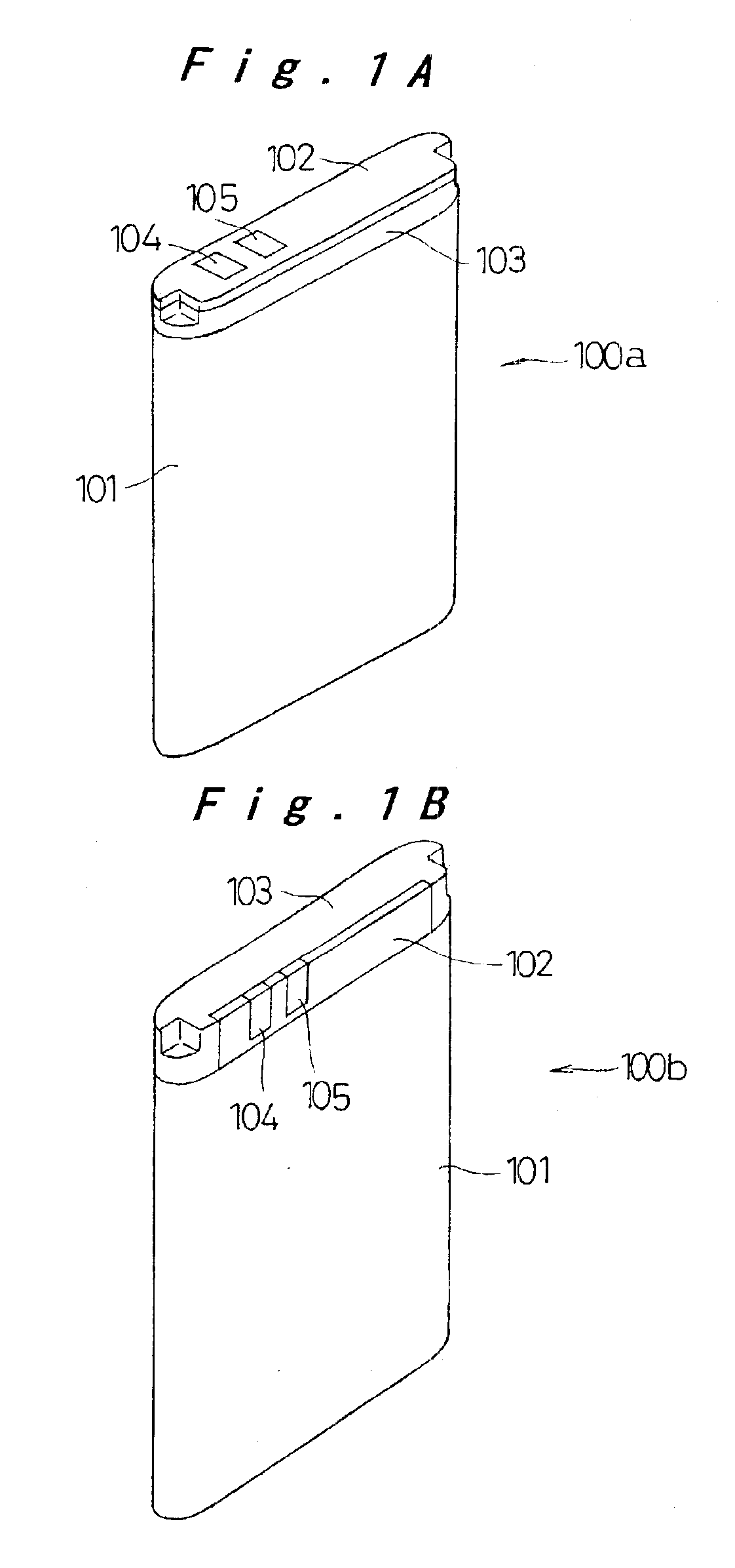 Battery with resin integrated resin substrate