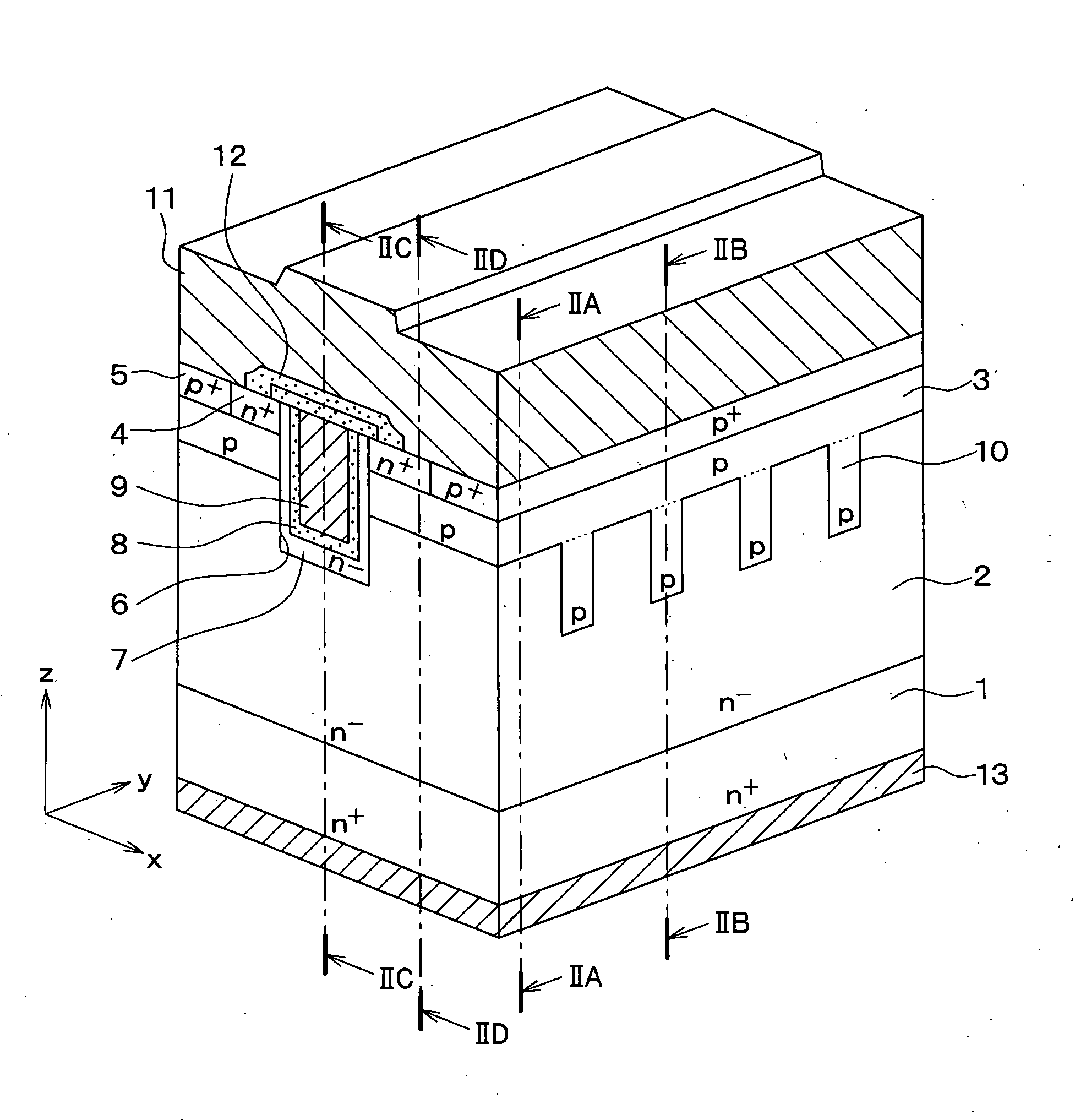 Method for manufacturing silicon carbide semicondutor device having trench gate structure