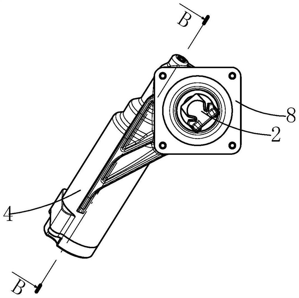 Power back door stay assy assembly