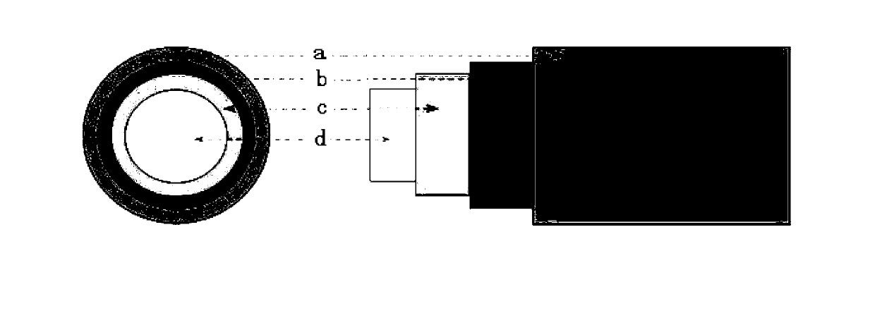 Double-layer composite polymer group wear-resisting bearing and preparation method thereof