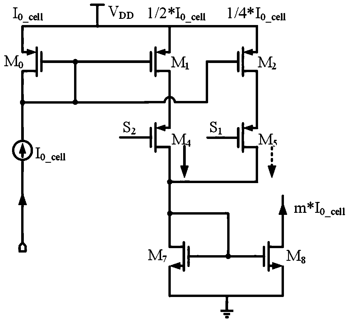 Reference current generating circuit and generating method for EEPROM memory