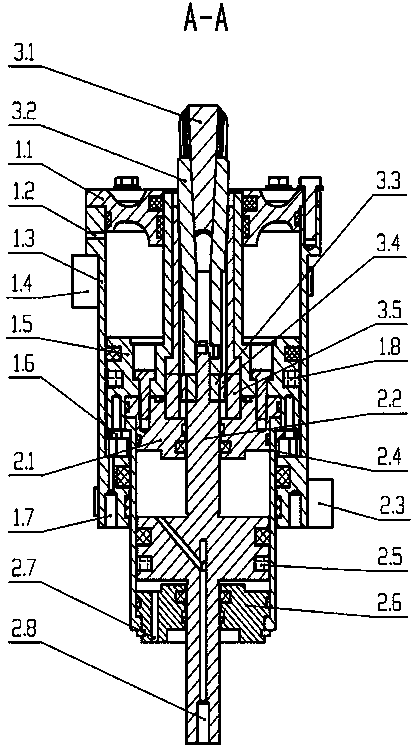Inner hole positioning device, inner hole positioning method and climbing mechanism