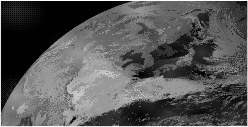 A real-time wide-area synchronous satellite monitoring method and monitoring system for mountain fires in power grids