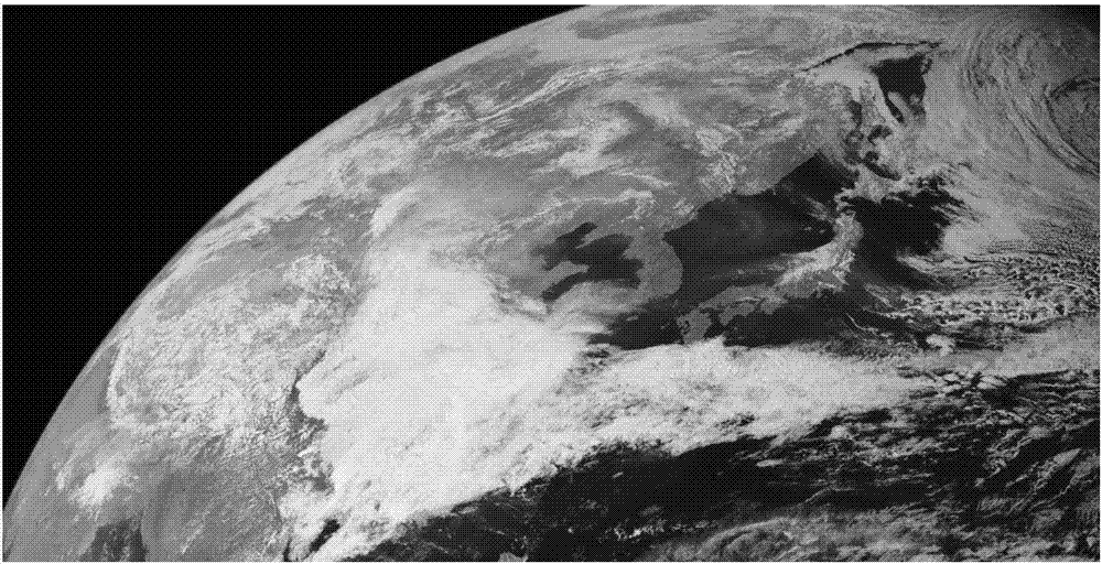 A real-time wide-area synchronous satellite monitoring method and monitoring system for mountain fires in power grids