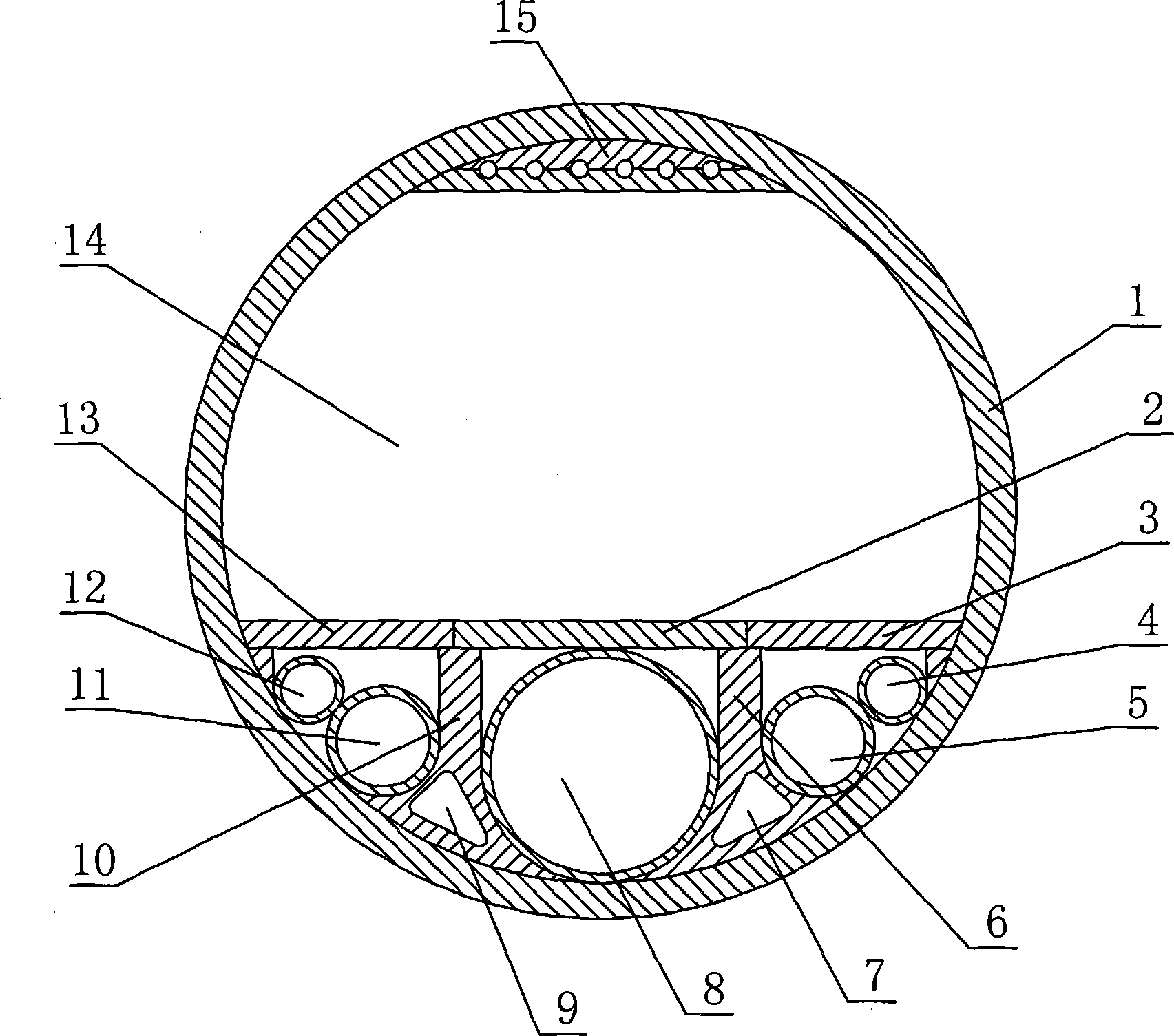 Intelligent multifunctional comprehensive sewer