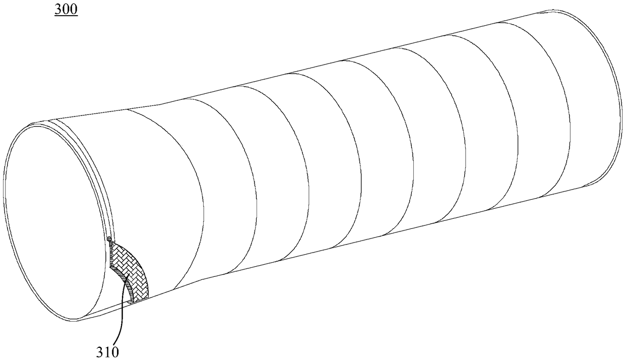Air Film Building and Its Internal Ventilation Pipe Structure