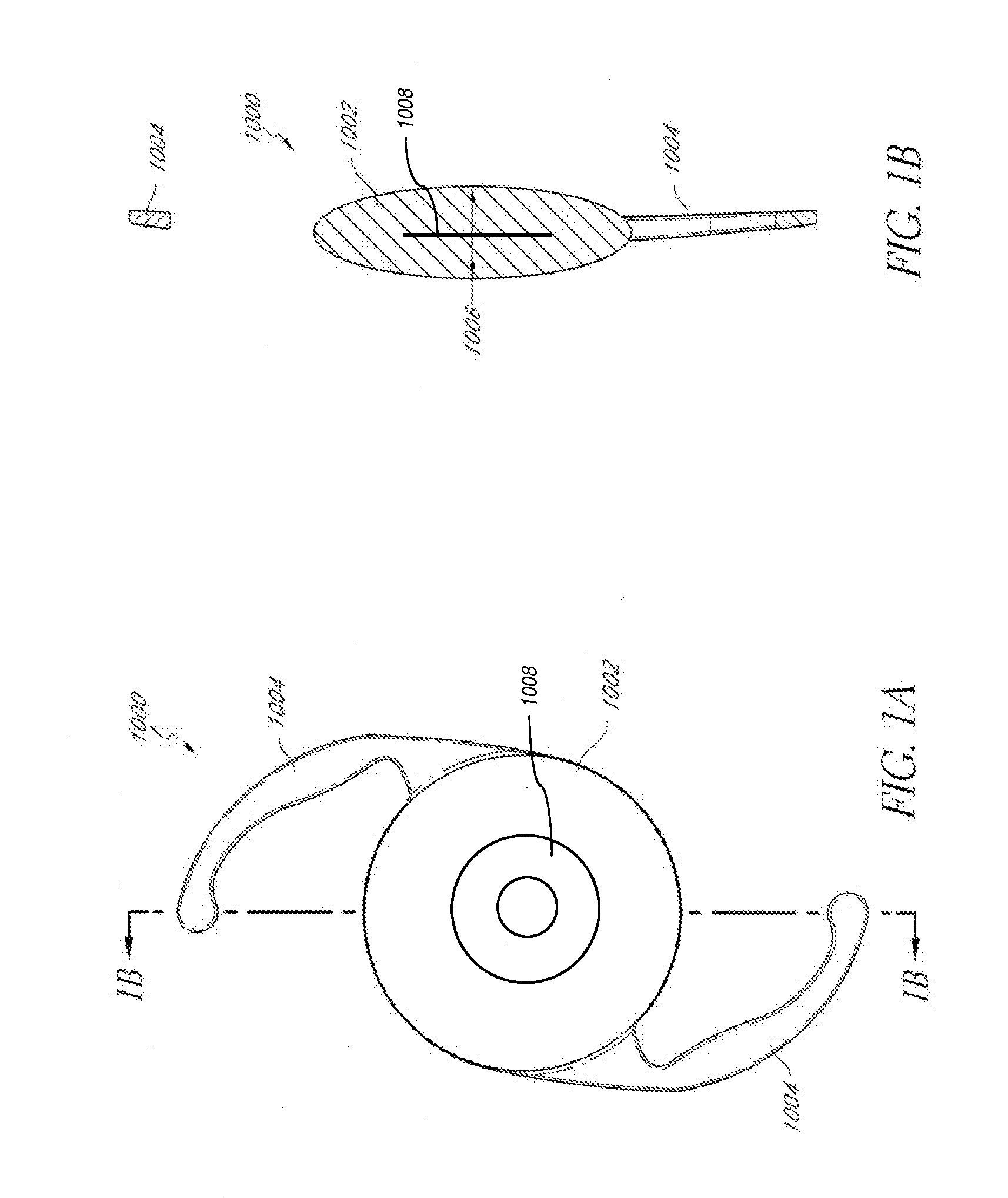 Intraocular lens with elastic mask