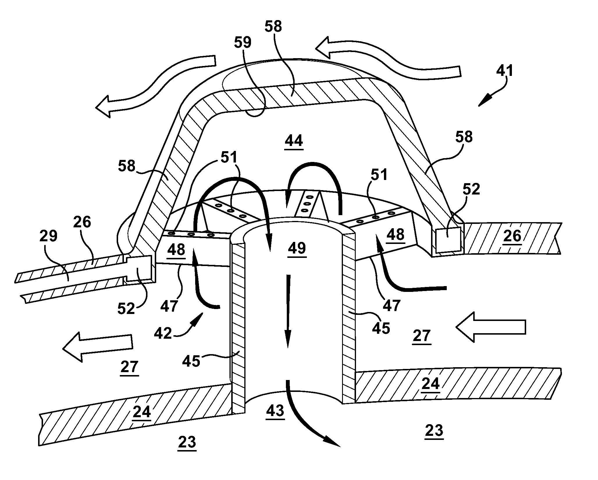 Fuel injection assemblies in combustion turbine engines