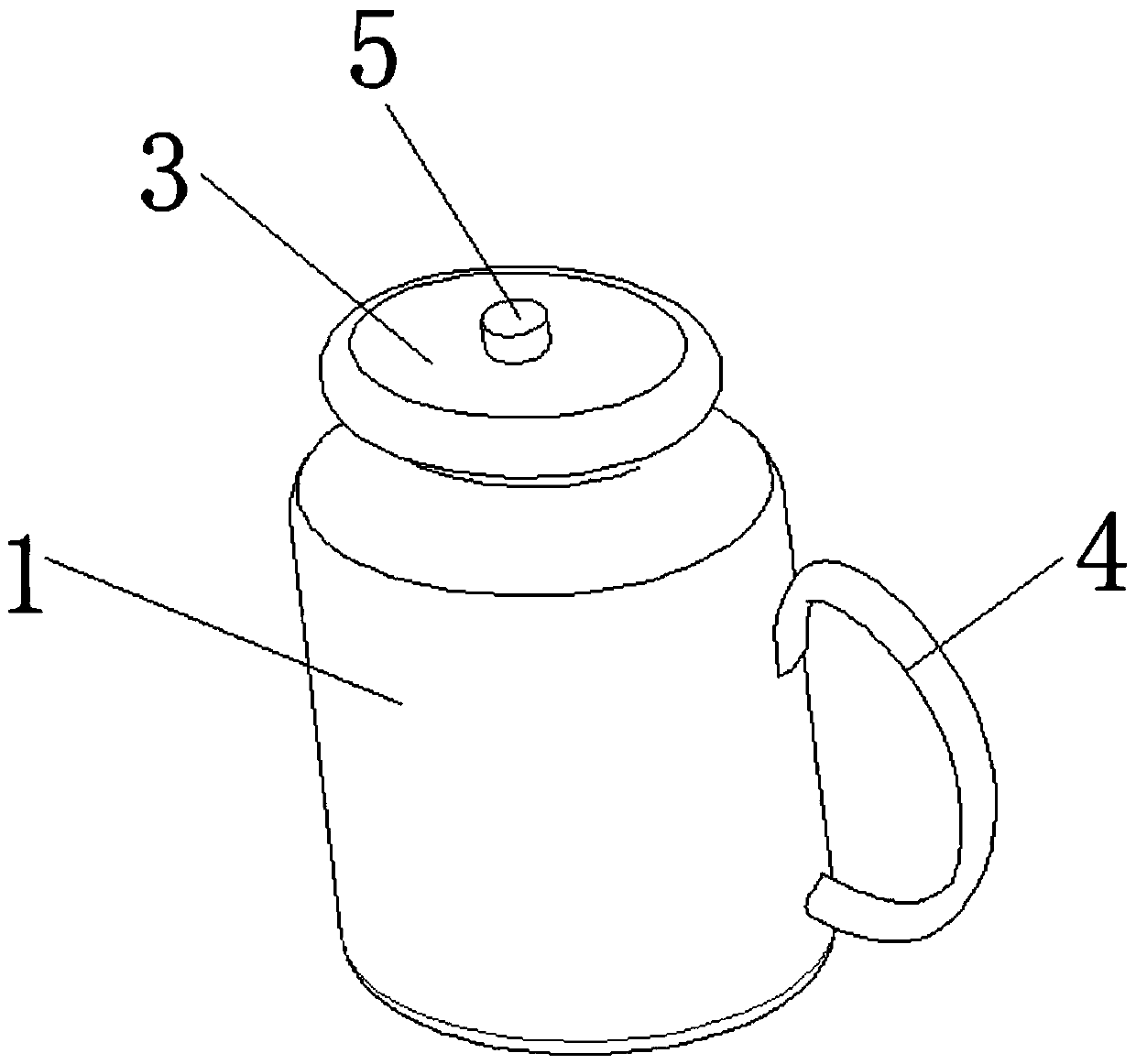Lifting-type self-adaptive local-heating electric kettle