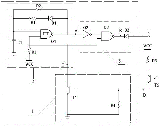 A new type of switching power supply short-circuit protection circuit and its protection method