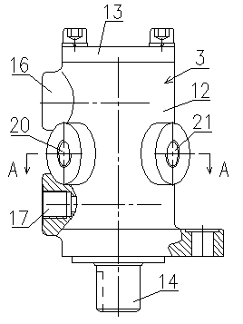 Hydraulic follow-up rotating mechanism