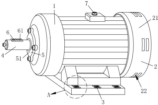 Motor with anti-corrosion driving shaft
