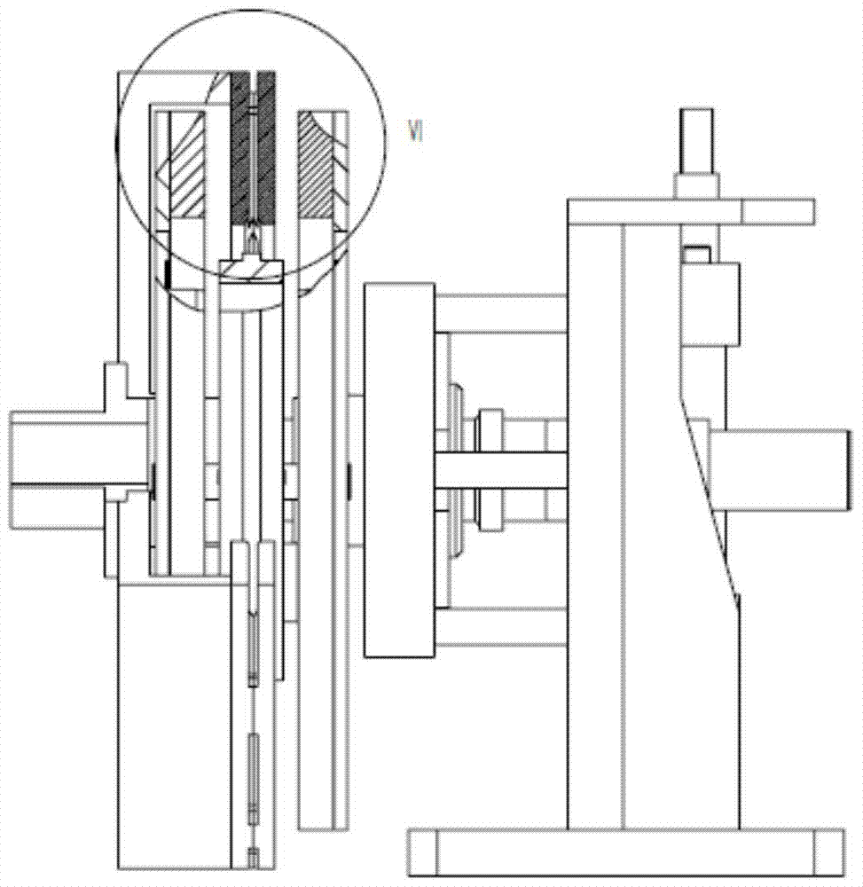 A non-iron loss permanent magnet governor device