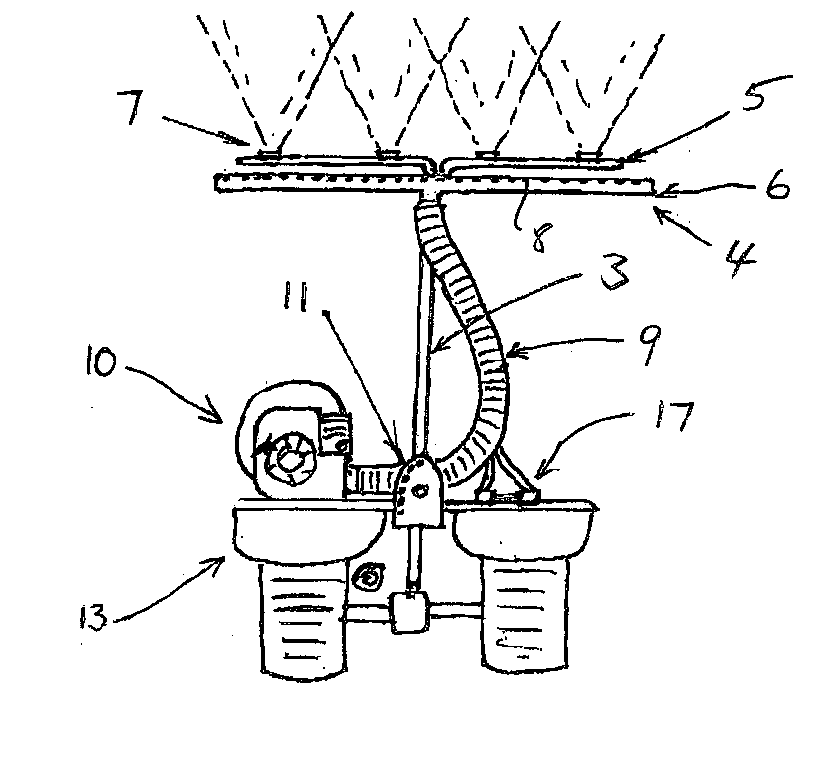 Spraying apparatus