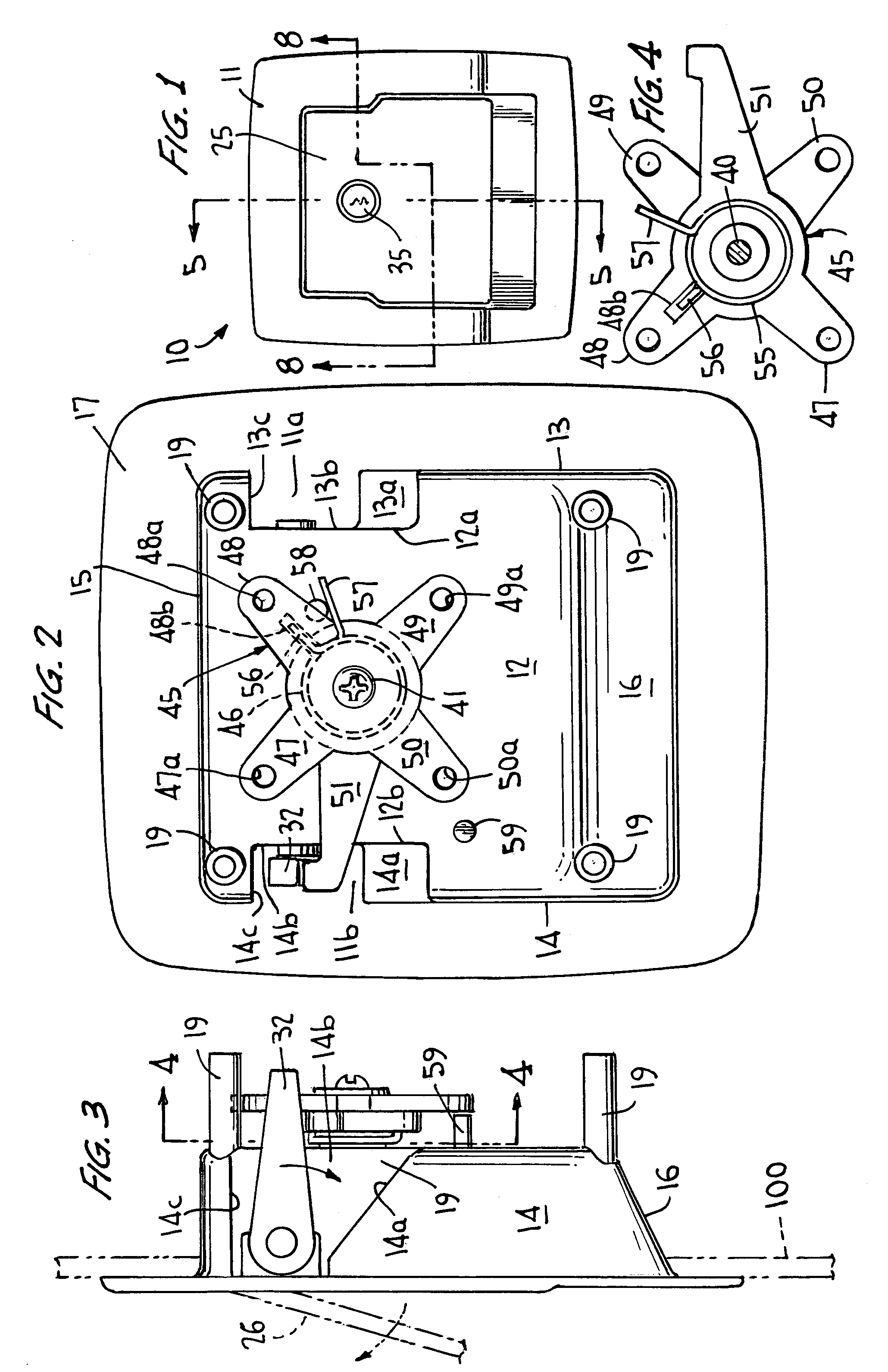 Paddle handle latch release device and spring latch system using same