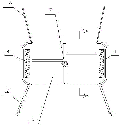 Double-sided rotary refrigerator