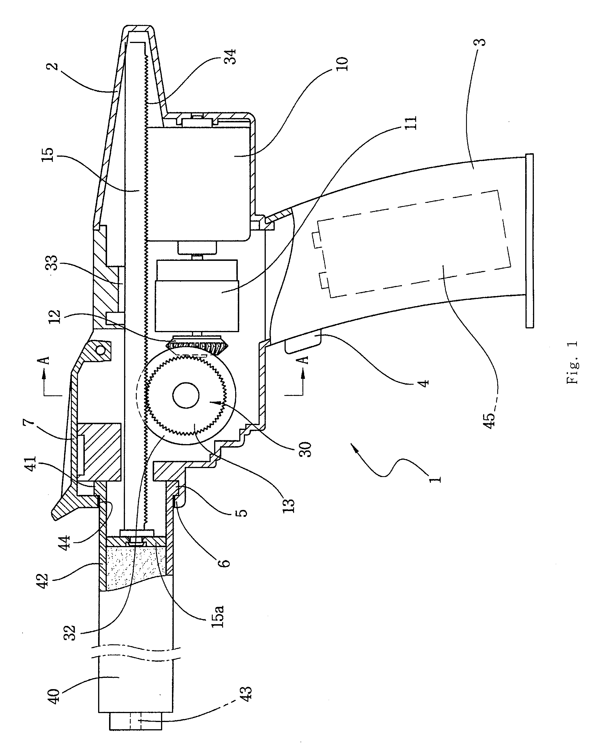 Squeezing gun for two-part medical viscous fluid