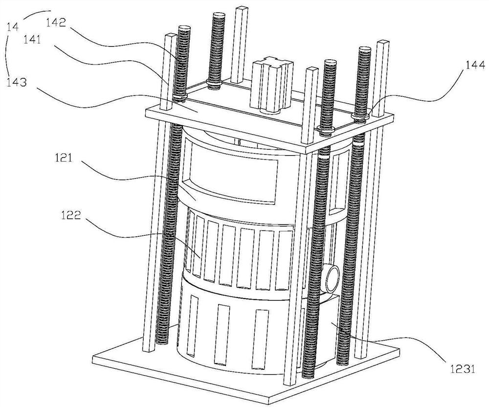 Meat grinder for quick-frozen food processing, meat grinding method for swallow skin wonton production