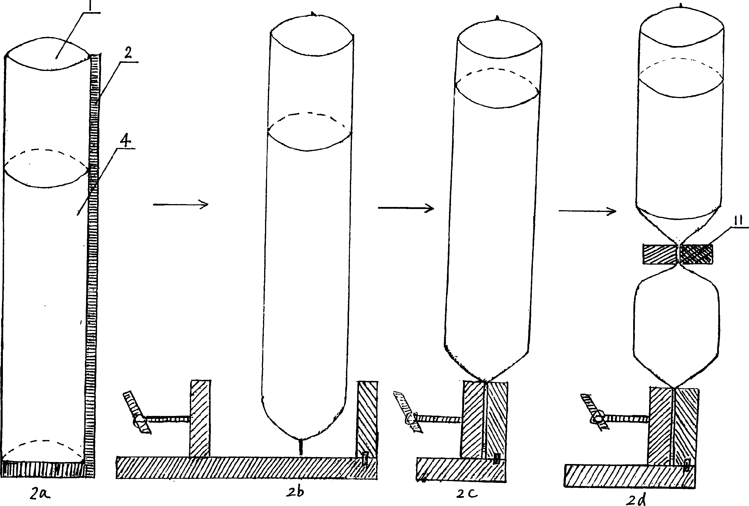 Production for soft packed frozen paste food and products therefrom