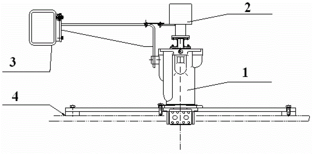 Equipment, system and method for determining revolving angle and engineering machine