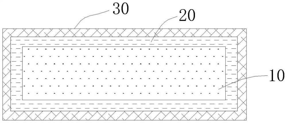 Implantable flexible electronic device and preparation method thereof