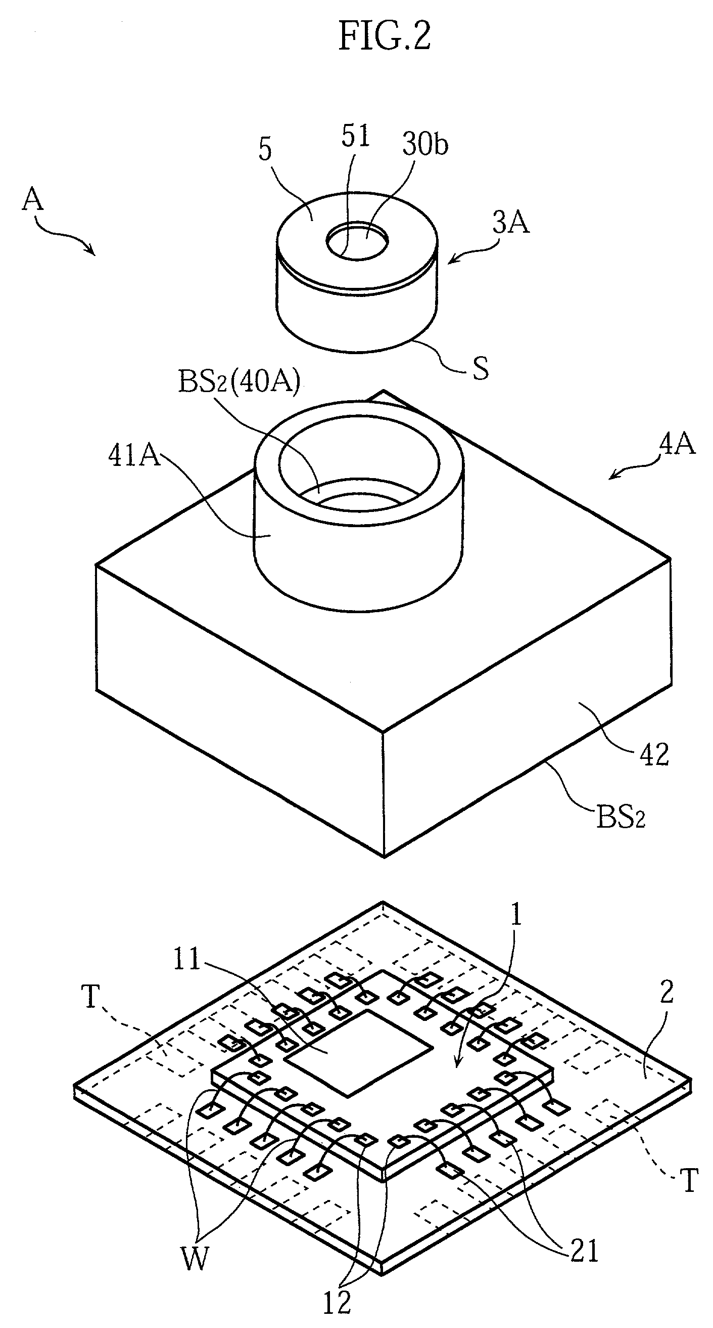 Image sensor module with light-shielding diaphragm made of ink, and method of making the same