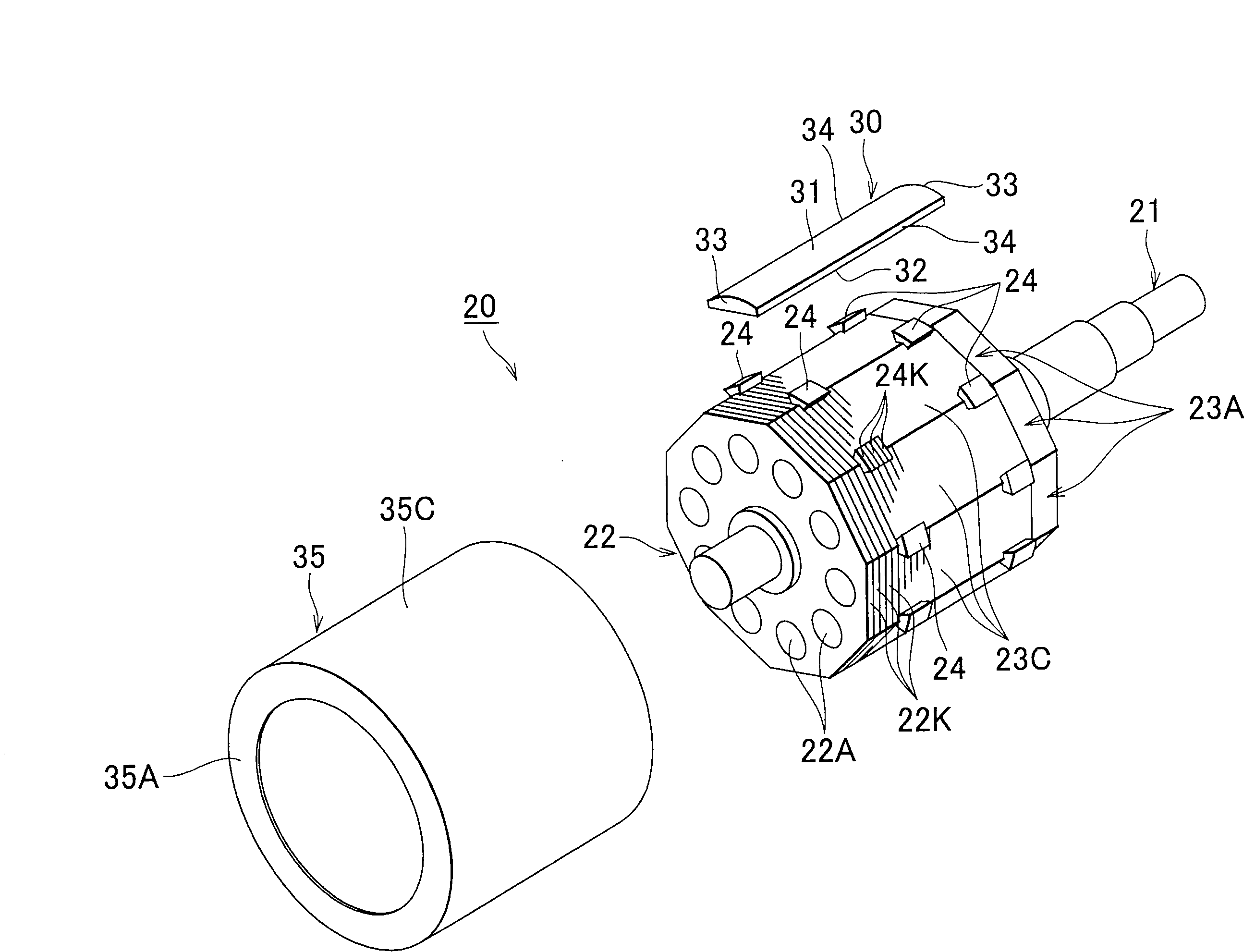 Motor rotor and electric power steering apparatus