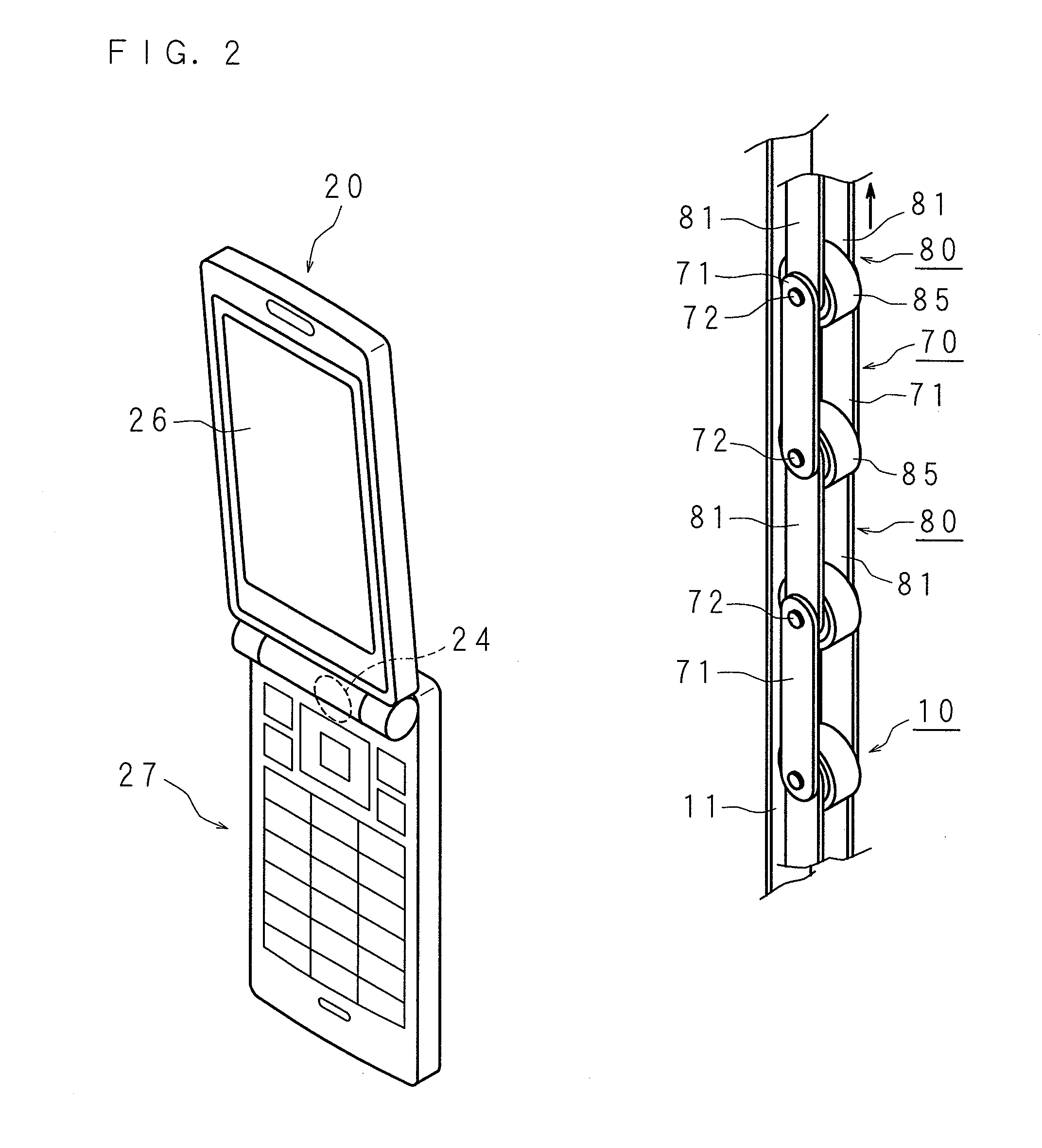 Elongation measuring apparatus, elongation measurement system, and non-transitory medium