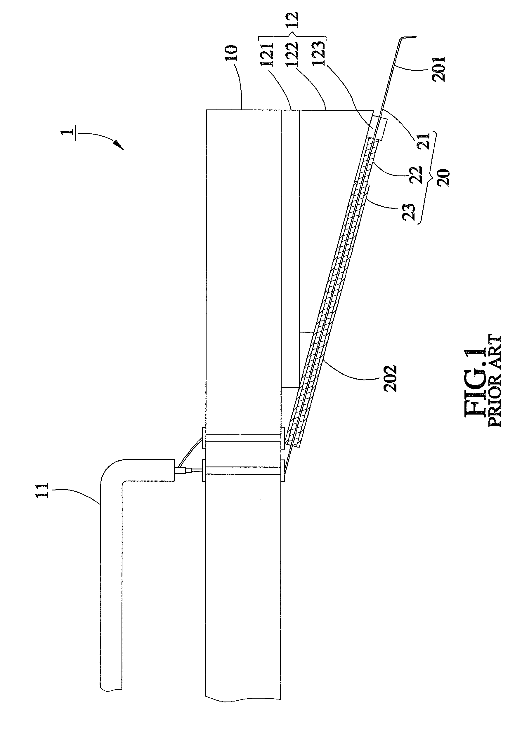 Probe for high frequency signal transmission and probe card using the same