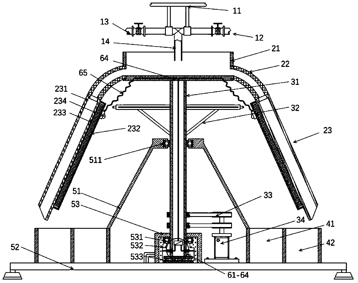 Dry magnetic separator and control method thereof